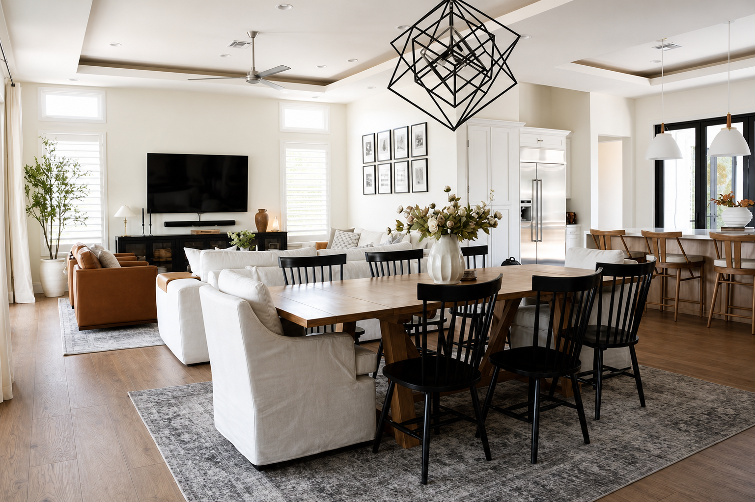 Bright, professionally cleaned East Valley home interior
